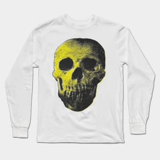 vintage retro skull Long Sleeve T-Shirt